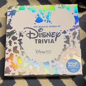 Disney Trivia Game with Colorful Silhouettes